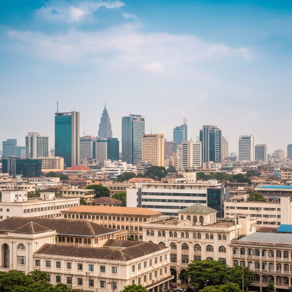 Accra skyline